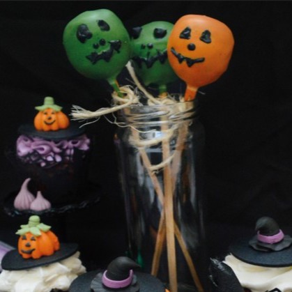 Cake pops d'halloween